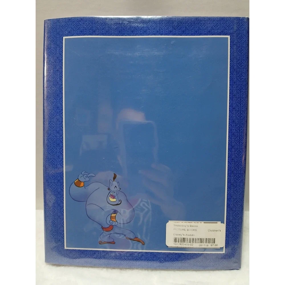 Disney's Aladdin~Adapted from the‎ film by A.L. Singer~Hardcover~1992